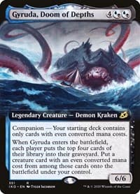 Gyruda, Doom of Depths (Extended Art) - Ikoria: Lair of Behemoths - Magic: The Gathering card