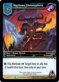 Marlowe Christophers - Servants of the Betrayer - WoW card
