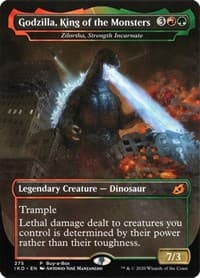 Godzilla, King of the Monsters - Zilortha, Strength Incarnate - Buy-A-Box Promos - Magic: The Gathering card