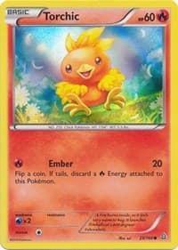 Torchic - 25/160 (Sheen Holo) - Miscellaneous Cards & Products - Pokemon card