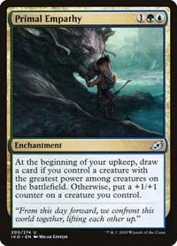 Primal Empathy - Ikoria: Lair of Behemoths - Magic: The Gathering card