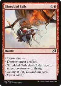 Shredded Sails - Ikoria: Lair of Behemoths - Magic: The Gathering card