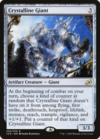 Crystalline Giant - Ikoria: Lair of Behemoths - Magic: The Gathering card