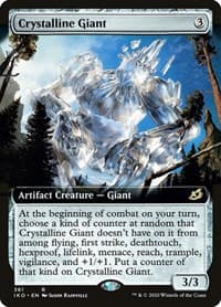 Crystalline Giant (Extended Art) - Ikoria: Lair of Behemoths - Magic: The Gathering card