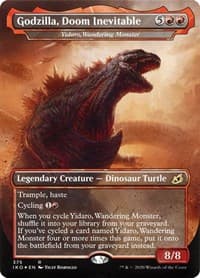 Godzilla, Doom Inevitable - Yidaro, Wandering Monster - Ikoria: Lair of Behemoths - Magic: The Gathering card