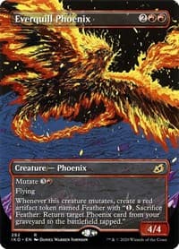 Everquill Phoenix (Showcase) - Ikoria: Lair of Behemoths - Magic: The Gathering card