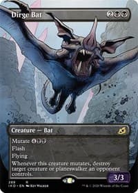 Dirge Bat (Showcase) - Ikoria: Lair of Behemoths - Magic: The Gathering card