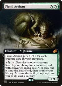 Fiend Artisan (Extended Art) - Ikoria: Lair of Behemoths - Magic: The Gathering card