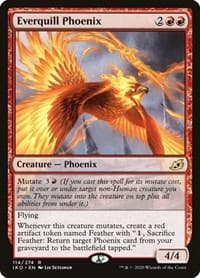 Everquill Phoenix - Ikoria: Lair of Behemoths - Magic: The Gathering card