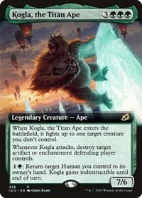 Kogla, the Titan Ape (Extended Art) - Ikoria: Lair of Behemoths - Magic: The Gathering card