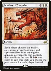 Mythos of Snapdax - Ikoria: Lair of Behemoths - Magic: The Gathering card