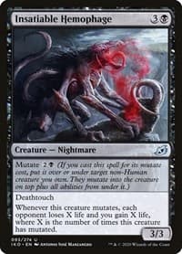 Insatiable Hemophage - Ikoria: Lair of Behemoths - Magic: The Gathering card