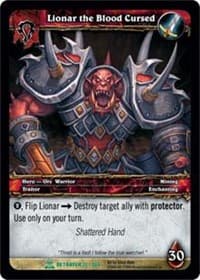 Lionar the Blood Cursed - Servants of the Betrayer - WoW card