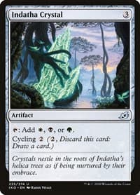 Indatha Crystal - Ikoria: Lair of Behemoths - Magic: The Gathering card