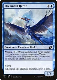 Dreamtail Heron - Ikoria: Lair of Behemoths - Magic: The Gathering card