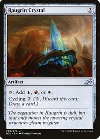 Raugrin Crystal - Ikoria: Lair of Behemoths - Magic: The Gathering card