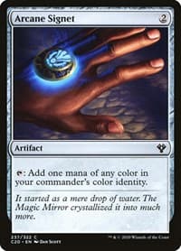 Arcane Signet - Commander 2020 - Magic: The Gathering card