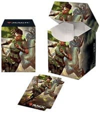 Ikoria: Lair of Behemoths PRO-100+ Deck Box - Vivien, Monsters' Advocate - Ultra Pro Deck Boxes - Deck Boxes card