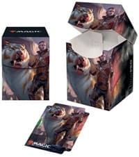Ikoria: Lair of Behemoths PRO-100+ Deck Box - Lukka, Coppercoat Outcast - Ultra Pro Deck Boxes - Deck Boxes card