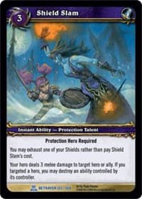 Shield Slam - Servants of the Betrayer - WoW card