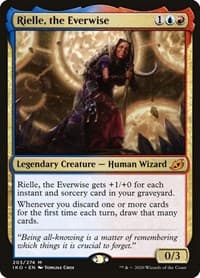 Rielle, the Everwise - Ikoria: Lair of Behemoths - Magic: The Gathering card