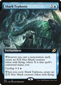 Shark Typhoon (Extended Art) - Ikoria: Lair of Behemoths - Magic: The Gathering card