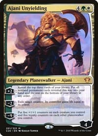 Ajani Unyielding - Commander 2020 - Magic: The Gathering card