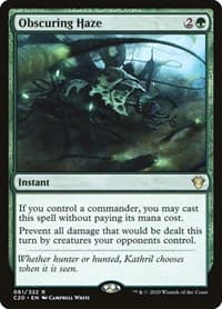 Obscuring Haze - Commander 2020 - Magic: The Gathering card