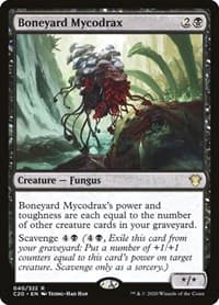 Boneyard Mycodrax - Commander 2020 - Magic: The Gathering card