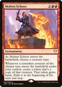 Molten Echoes - Commander 2020 - Magic: The Gathering card