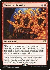 Shared Animosity - Commander 2020 - Magic: The Gathering card