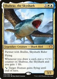 Shabraz, the Skyshark - Commander 2020 - Magic: The Gathering card
