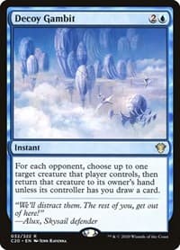 Decoy Gambit - Commander 2020 - Magic: The Gathering card