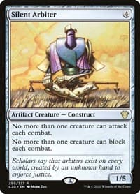 Silent Arbiter - Commander 2020 - Magic: The Gathering card