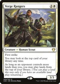 Verge Rangers - Commander 2020 - Magic: The Gathering card