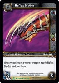 Reflex Blades - Servants of the Betrayer - WoW card