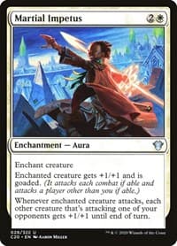 Martial Impetus - Commander 2020 - Magic: The Gathering card