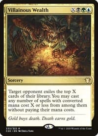 Villainous Wealth - Commander 2020 - Magic: The Gathering card