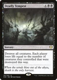 Deadly Tempest - Commander 2020 - Magic: The Gathering card