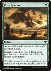 Crop Rotation - Commander 2020 - Magic: The Gathering card