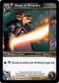Blade of Wizardry - Servants of the Betrayer - WoW card