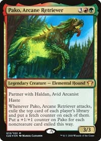 Pako, Arcane Retriever - Commander 2020 - Magic: The Gathering card