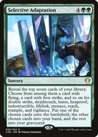Selective Adaptation - Commander 2020 - Magic: The Gathering card