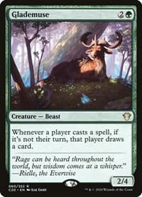 Glademuse - Commander 2020 - Magic: The Gathering card