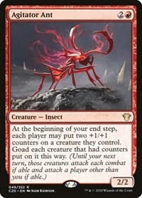 Agitator Ant - Commander 2020 - Magic: The Gathering card