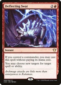 Deflecting Swat - Commander 2020 - Magic: The Gathering card