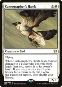 Cartographer's Hawk - Commander 2020 - Magic: The Gathering card