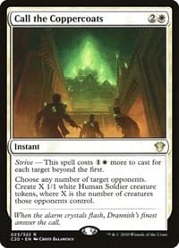 Call the Coppercoats - Commander 2020 - Magic: The Gathering card