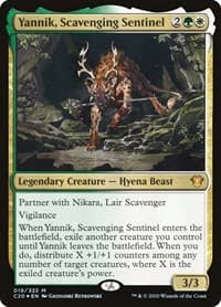 Yannik, Scavenging Sentinel - Commander 2020 - Magic: The Gathering card