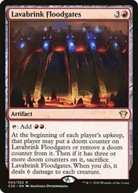 Lavabrink Floodgates - Commander 2020 - Magic: The Gathering card